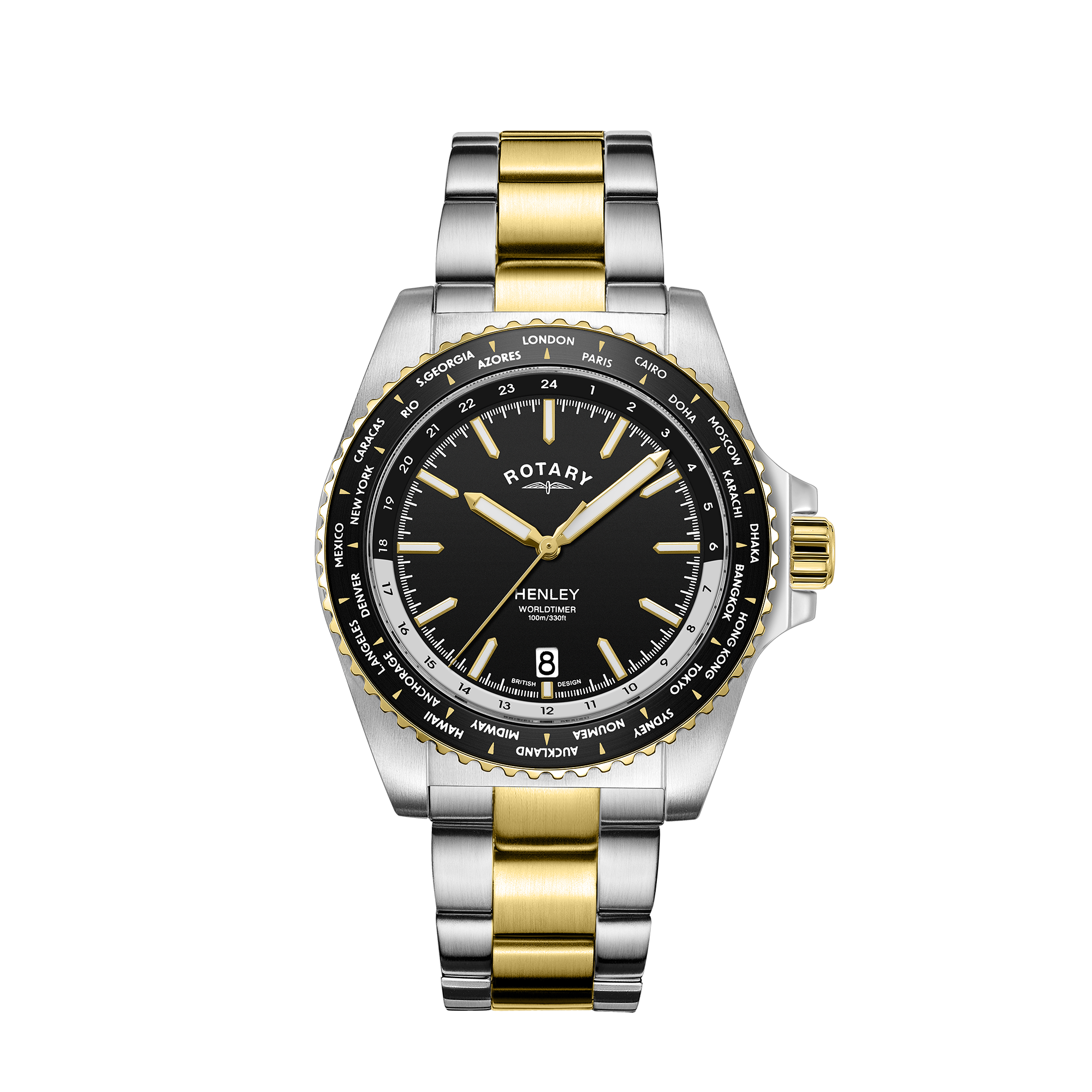 Rotary WorldTimer Watch - GB05371/04
