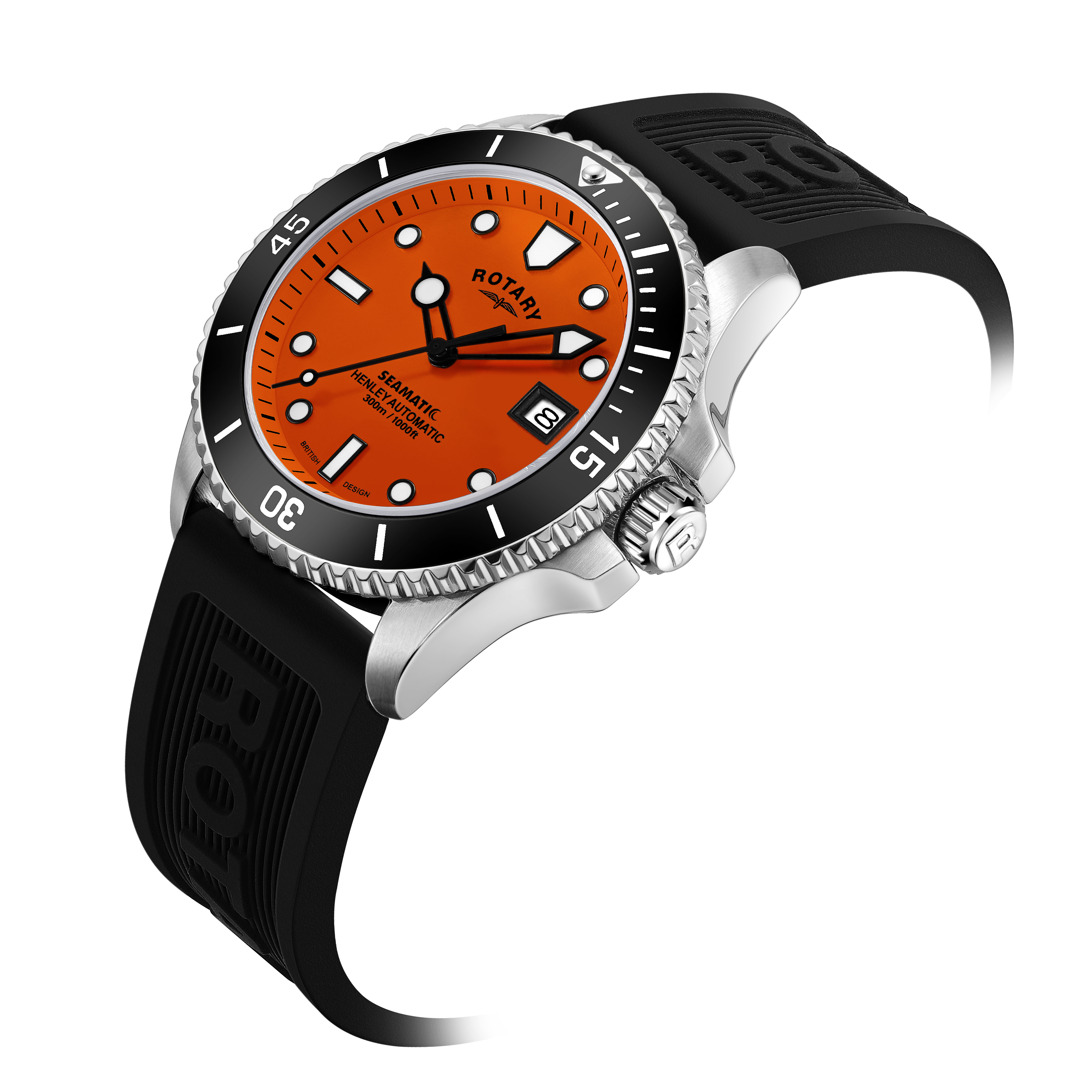 Rotary Seamatic Strap 300 Automatic Watch - GS05430/79