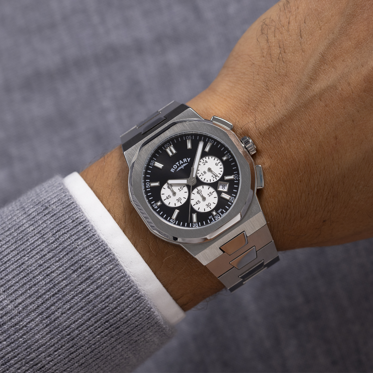 Rotary Regent Chronograph Watch - GB05450/65